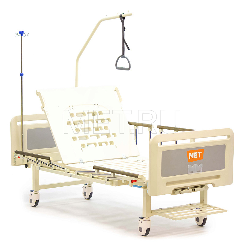 MET Лего М (MET DM-380) Кровать функциональная механическая с объемно-формованным пластиковым ложем MET