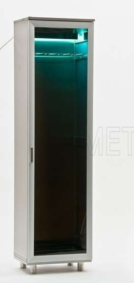МЕТ-S43 (56*40*188) Одностворчатый шкаф для эндоскопов из нержавеющей стали