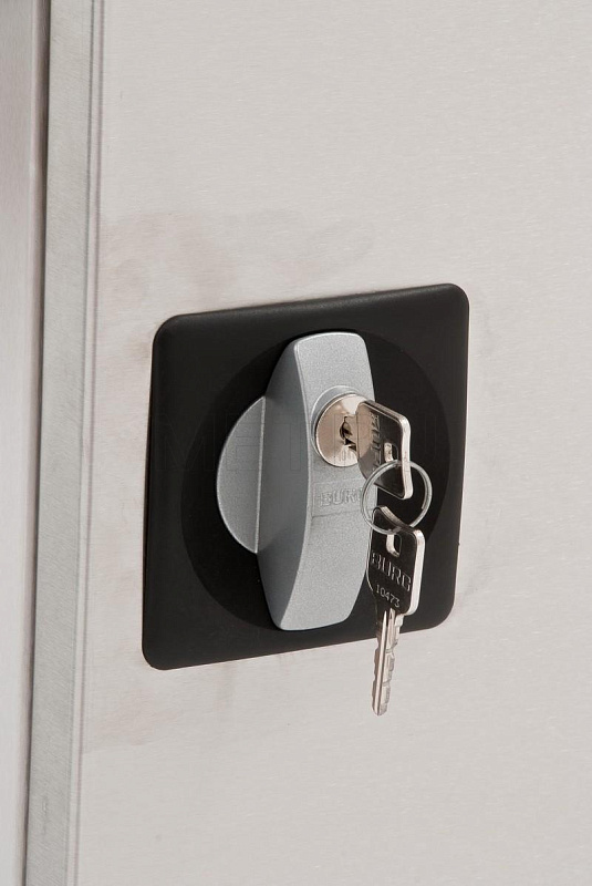 МЕТ AR-19 Стол анестезиолога нерж.сталь, на колесах ящик-дверь, с ручкой