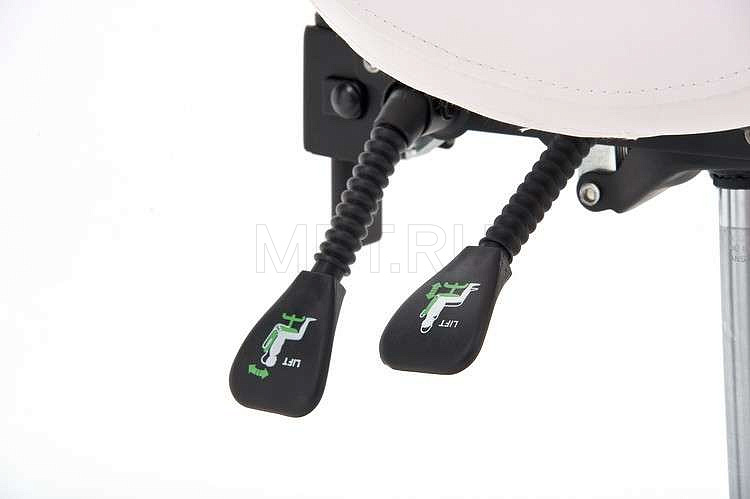 Модель V Фисташковый цвет Стул-седло для массажиста MET