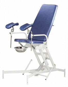 Гинекологическое кресло  с регулировкой высоты на гидроприводе