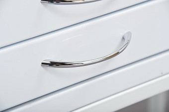 Стол манипуляционный  на металлокаркасе, столешница и полки - Нерж.