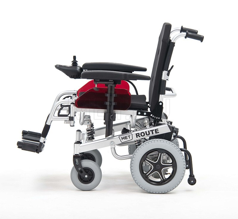 Y MET ROUTE 14 Алюминиевое кресло-коляска с амортизаторами и электромагнитными тормозами от производителя