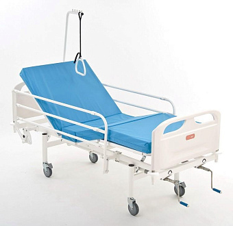 Кровать медицинская функциональная четырехсекционная винтовая
