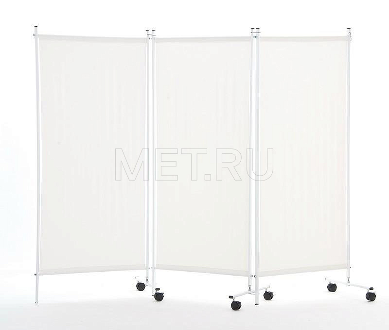 Премиум WHITE Ширма модульная МЕТ