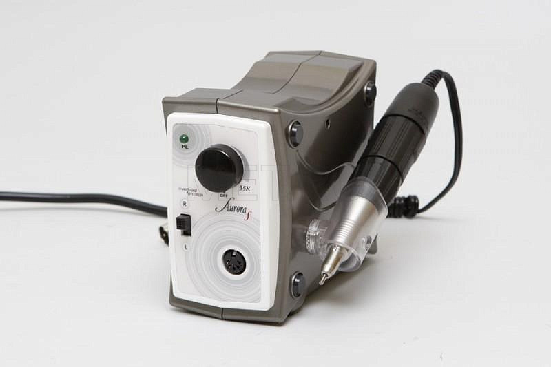 Strong Aurora 102 Машинка для маникюра, с педалью в коробке (35000 об/мин) MET