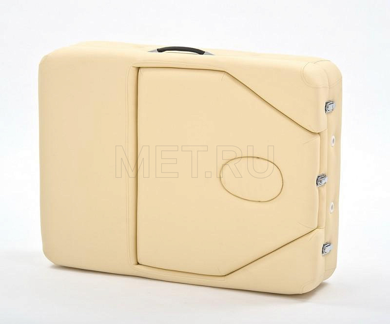 Wendermann Wood 09 кремовый Кушетка массажная складная с усиленной рамой-серия Professional МЕТ