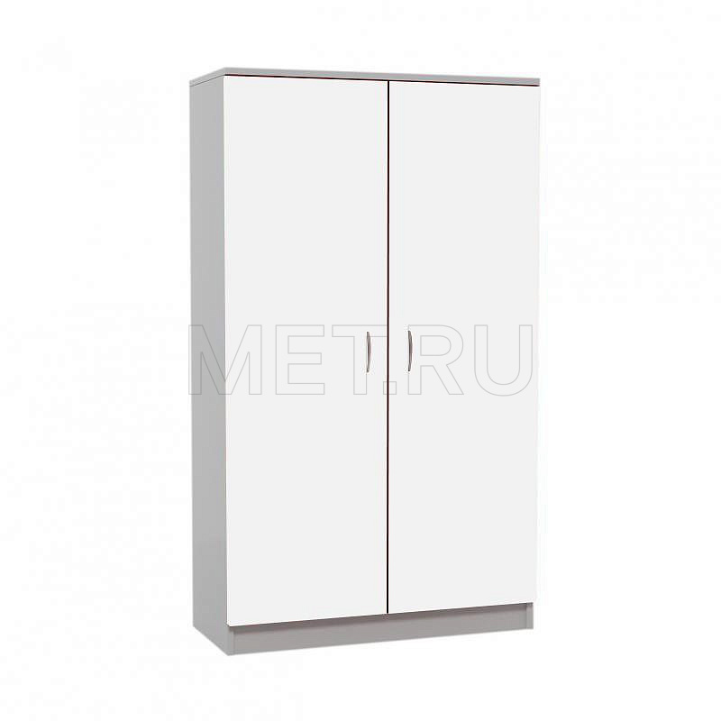 ШК13-04 БЕЛЫЙ Шкаф для документов  двухстворчатый (800*382*1860)
