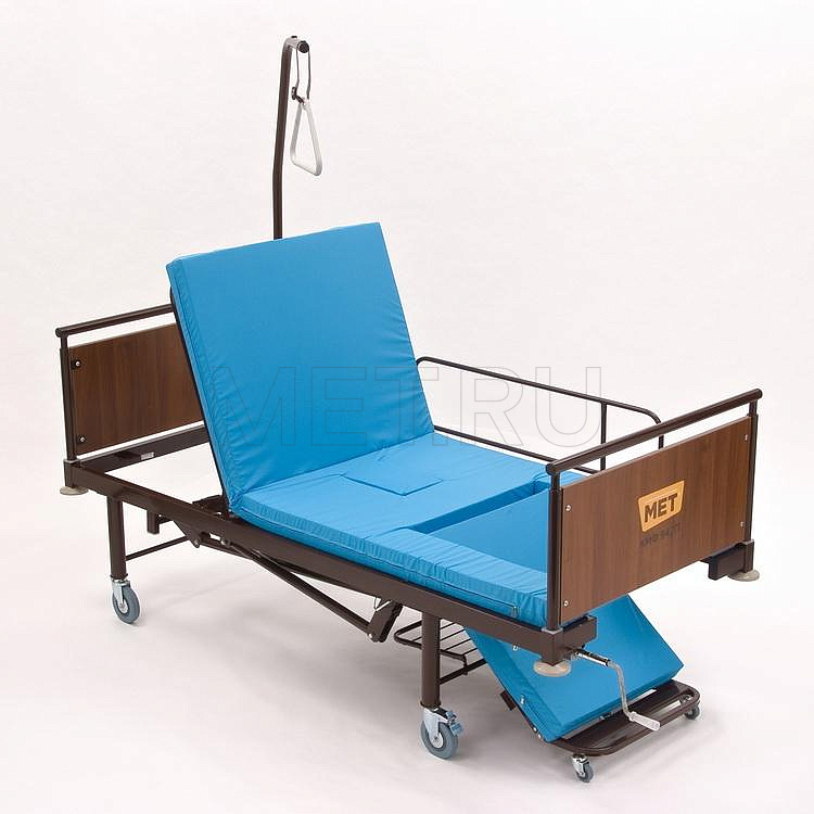 КМФ 942 ПЕРЕВОРОТ с/у правостороннее Кровать функциональная медицинская с функцией переворота и сан.оснащением от производителя