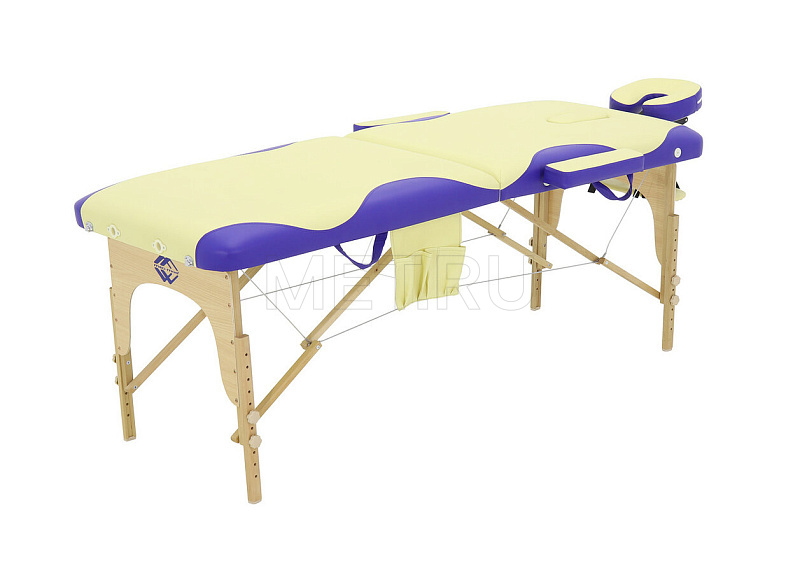 JF AL01А (МСТ 322 Л) Стол массажный переносной 2-х секционный MET