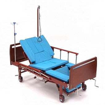 Кровать для лежачих больных с  функцией переворачивания больного  и туалетом