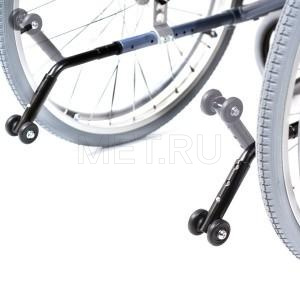 Ortonica TREND 15 Кресло-коляска  с регулируемой спинкой на газовых амортизаторах, ширина сиденья 45,5 см МЕТ