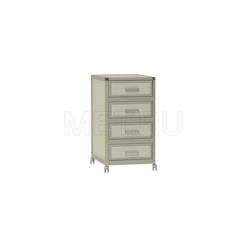 ТЛп.04.00 ПЛАСТИК Тумба лабораторная с четырьмя выдвижными ящиками от производителя