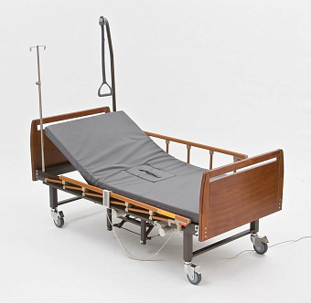 Функциональная электрическая четырёхсекционная кровать с туалетом