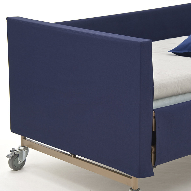 MET TERNA COLOR Кровать медицинская функциональная в текстильном чехле, цвет синий MET