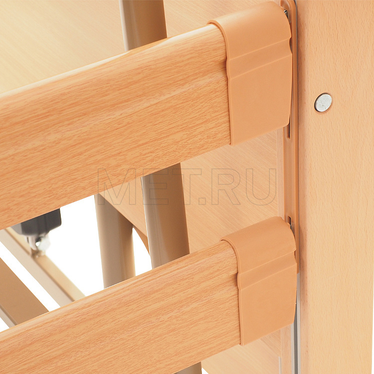 MET LARGO ШИРОКАЯ медицинская  кровать  (120 см) МЕТ