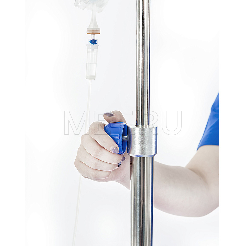 МЕТ GF12 Инфузионная стойка-штатив/"ходунок" с ручкой и съемным лотком от производителя