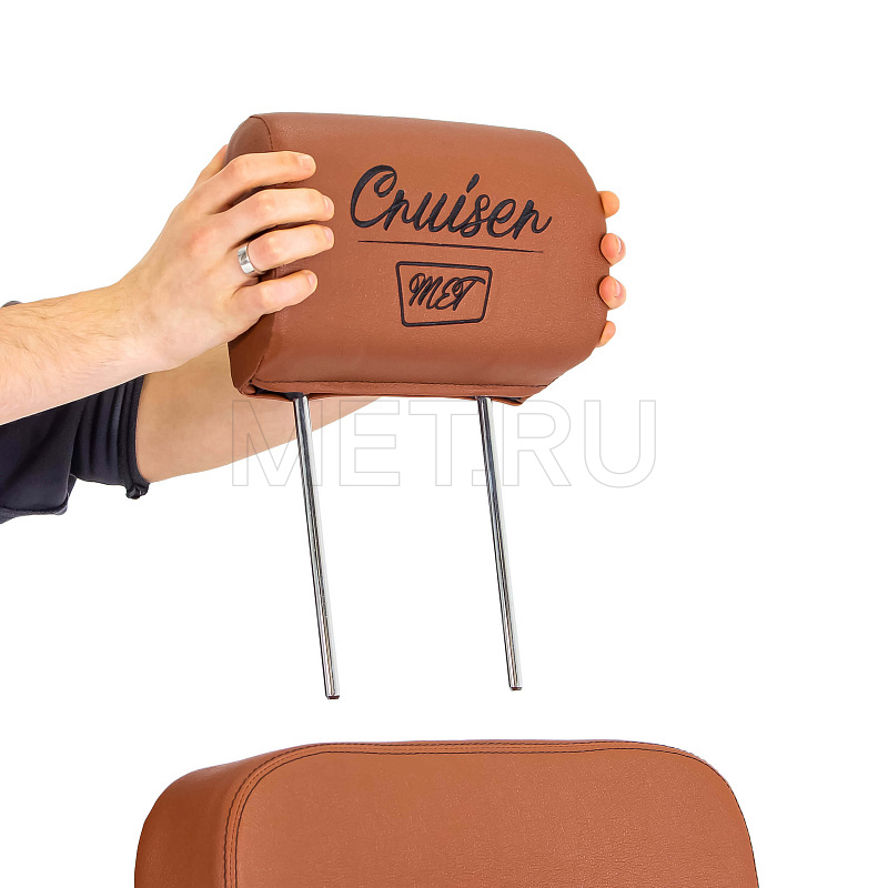 MET CRUISER 21 Кресло-коляска электрическая с сиденьем автомобильного типа коричневого цвета