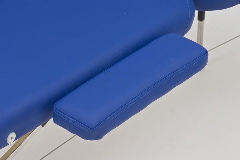 JFST01 Облегченный складной массажный стол со стальным каркасом, синий