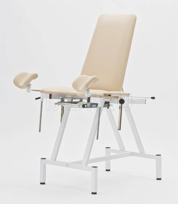 КСГ-01 Кресло гинекологическое с улучшенным шитьем и мягкими опорами, направляющие нерж.сталь от производителя