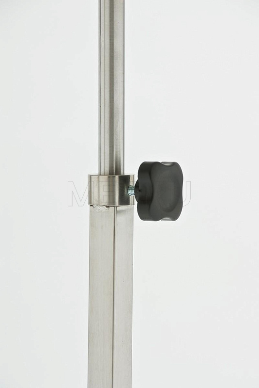 МЕТ-B24 (гусь) Столик манипуляционный из нерж.стали, 50х70см