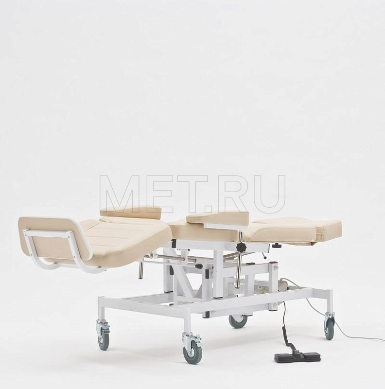 Лор кресло с электроприводом регулировки высоты MET