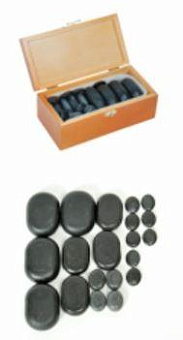 Камни для стоун терапии (базальт) - 20 шт.