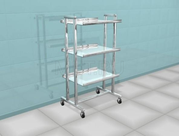 MET-B13 Столик для аппаратуры из нерж.стали от производителя