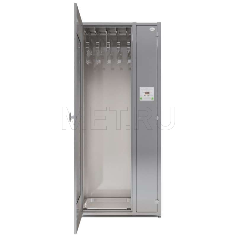 СПДС-5-ШСК (87*45*201) Шкаф для хранения пяти эндоскопов, с продувкой и сушкой каналов, нерж