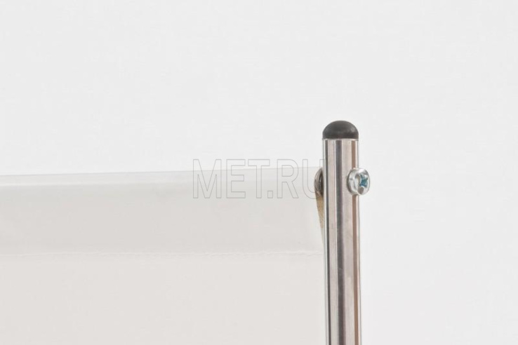 МСК-5302 Ширма медицинская из нержавейки  на колесах МЕТ