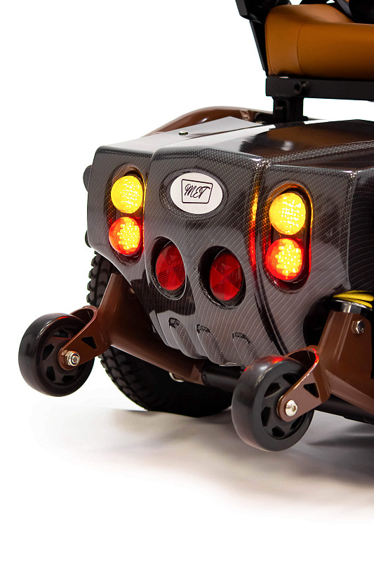 MET CRUISER 21 Кресло-коляска электрическая с сиденьем автомобильного типа коричневого цвета