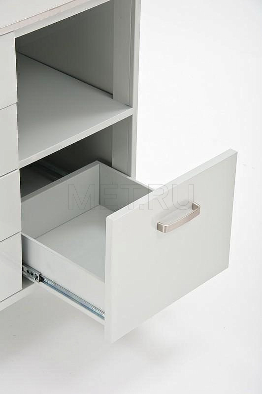 МЕТ AR–45 Столик мобильный для анестезиолога  , столешница-нерж