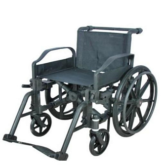 Кресло-коляска на полностью пластиковой раме