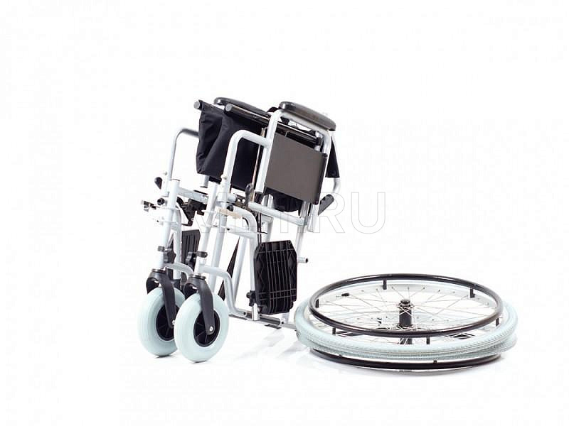 Base 110 (сиденье 46 см) Пневмо Кресло-коляска инвалидное прогулочное от производителя