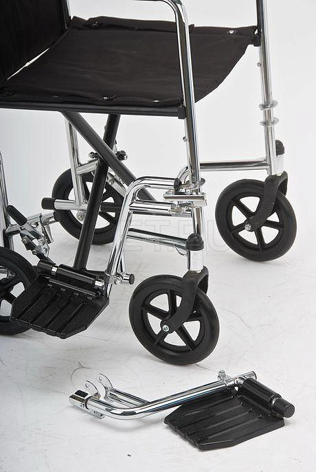 2000 Кресло-каталка инвалидное, рама - сталь (ширина сиденья 43 см) MET