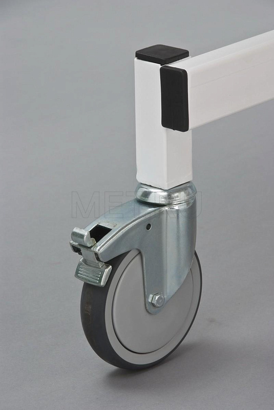 КСМПУ-07г (опоры Геппеля, подлок., поддон в компл.) Стол перевязочно/массажный на гидроприводе (бежевый) MET