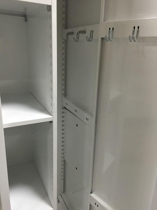 размер 180x50x50 cм Шкаф медицинский МЕТ ЭССЕН 1МУ, для уборочного инвентаря, с электронным замком, с антибактериальной окраской от производителя