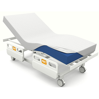 Простыня-наматрасник из хлопкополиэфирного трикотажа с ПУ мембраной