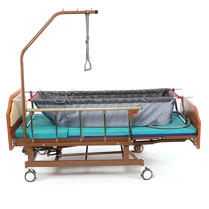 Каркасная складная ванна Ванна-простыня для купания больных в постели