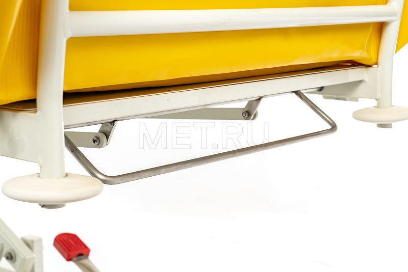 МЕТ ТВ-280  Тележка медицинская для перевозки больных с подъемными бортиками МЕТ ТВ-280  MET