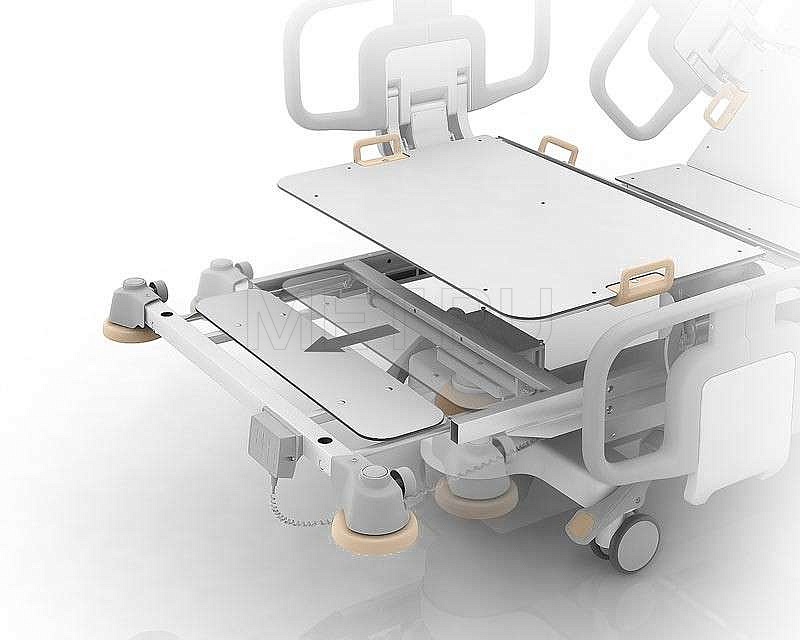 NORMA+ Четырёхсекционная кровать с винтовыми регулировками МЕТ