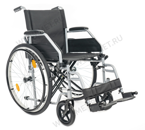МЕТ TRANSIT 350 Инвалидная кресло-коляска с транзитными колёсами, с шириной сиденья 43 см от производителя