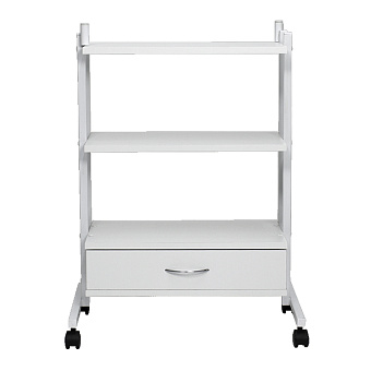 Косметологический столик-тележка с выдвижным ящиком
