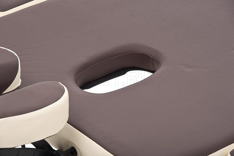 Wendermann Wood 02 Стол массажный переносной трёхсекционный, деревянный, коричнево-кремовый от производителя