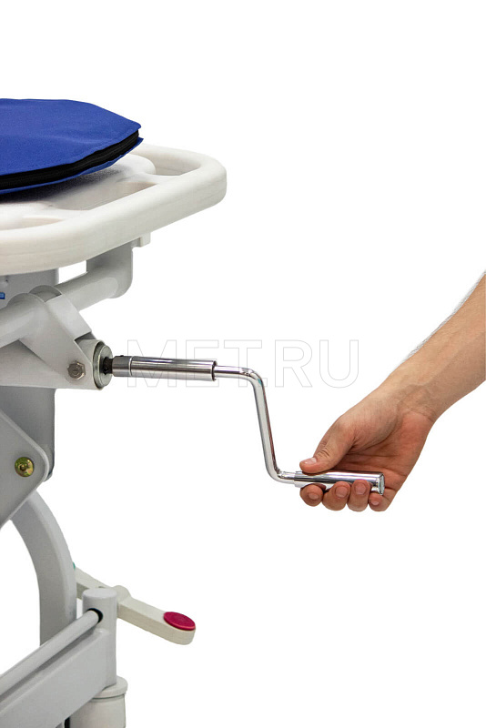 МЕТ ТВ-140 Тележка-каталка для перевозки больных с гидравлической системой регулировки высоты от производителя