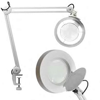 Лампа-лупа кольцевая