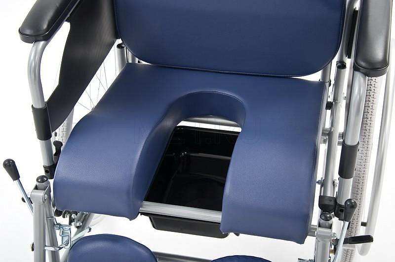 Vermeiren 9300 (Бельгия) Кресло-коляска с санитарным оснащением ширина сиденья 50 см MET