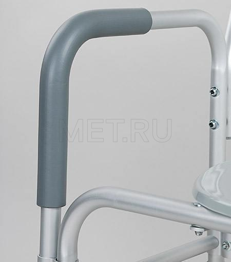 10589 Кресло-туалет для полных, разборный MET