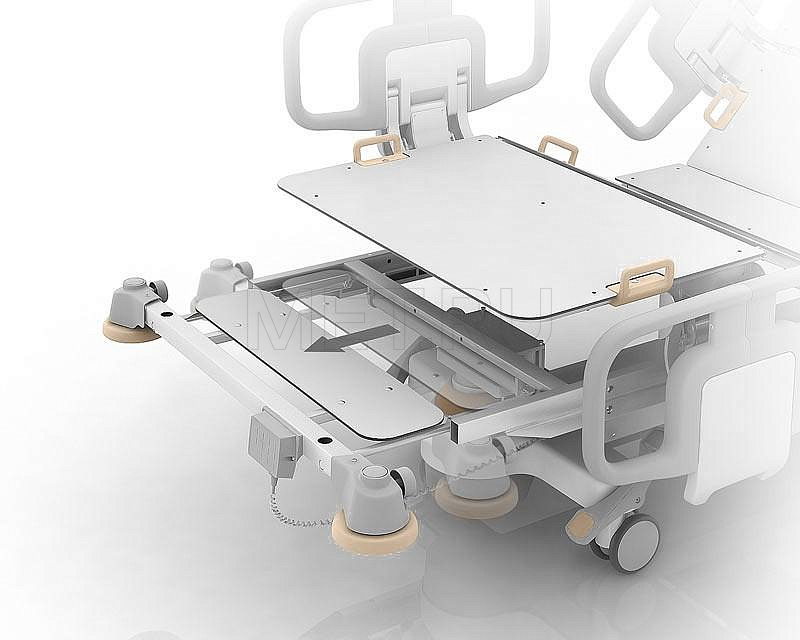 OPTIMA SUPER Четырёхсекционная медицинская кровать с электроприводными регулировками от производителя