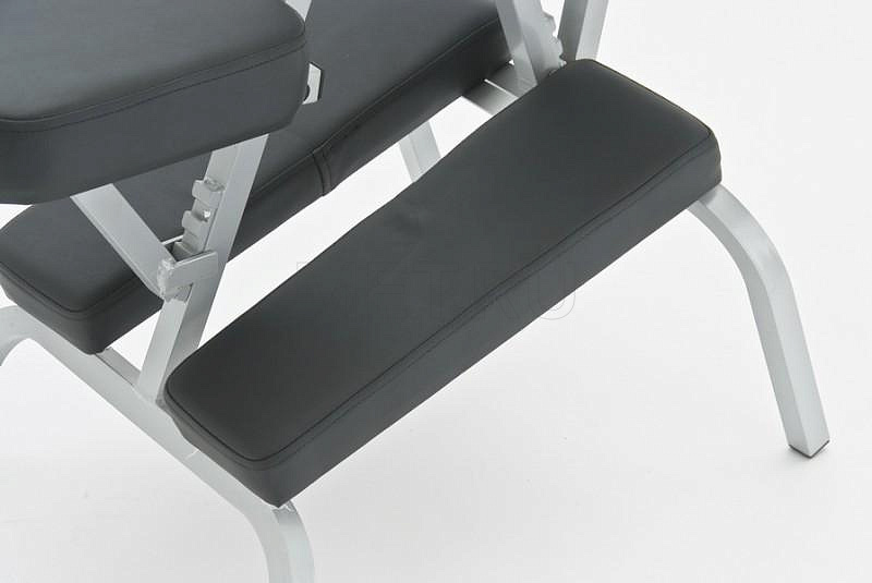 МА 01(JFMC03) Скамья массажная стальная облегченная. черная MET